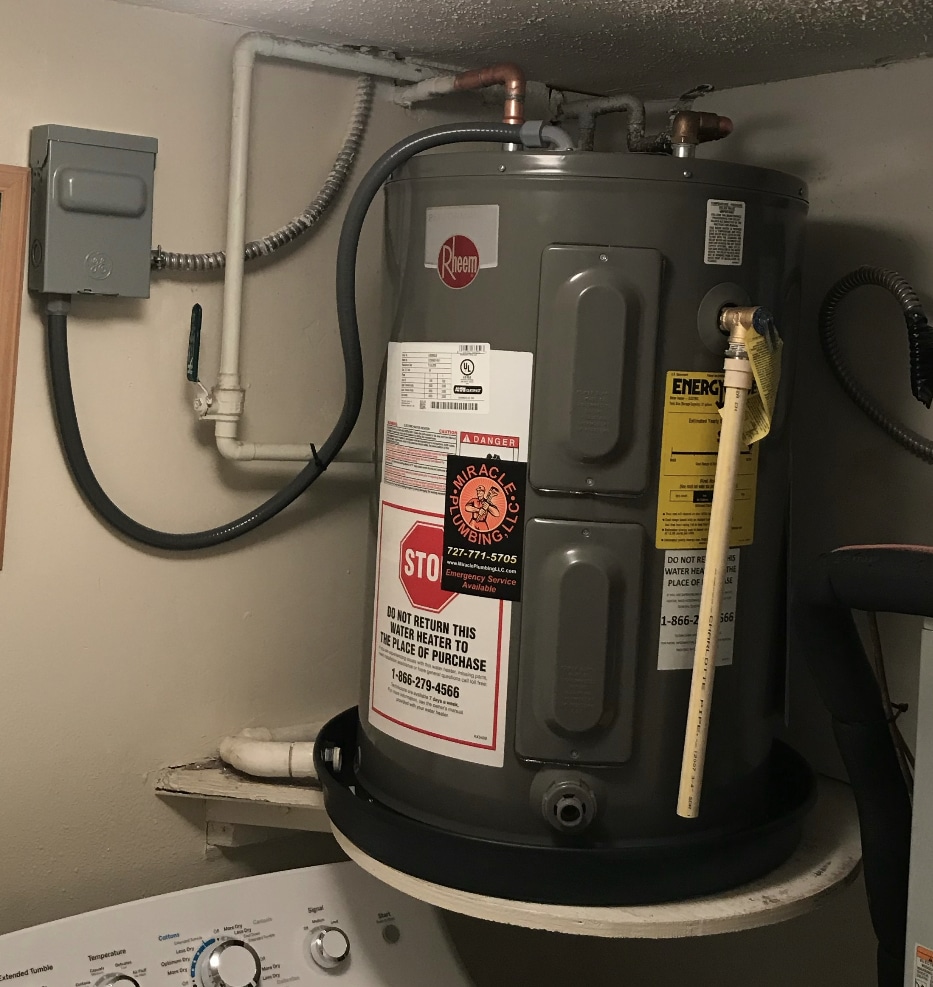 Water Heater installation service